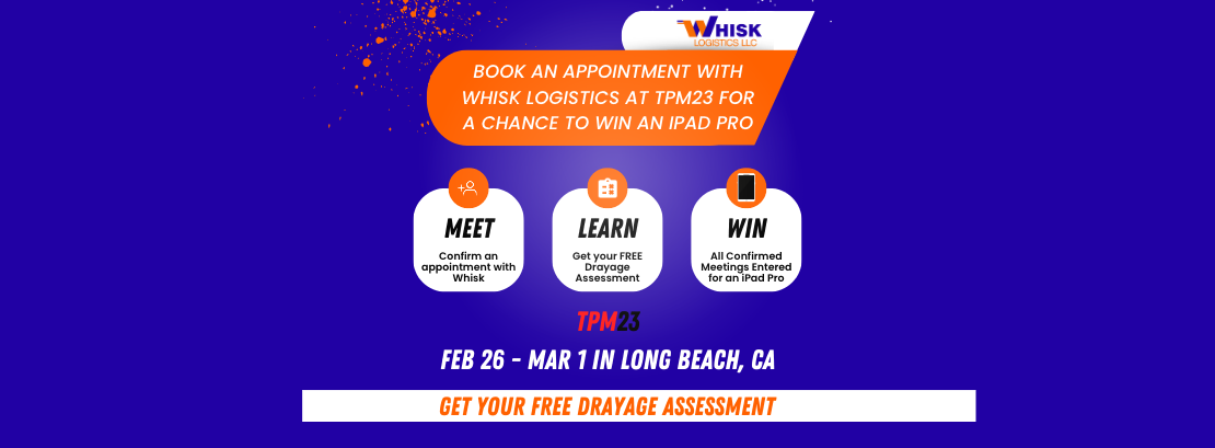 BOOK AN APPOINTMENT WITH WHISK LOGISTICS AT TPM23